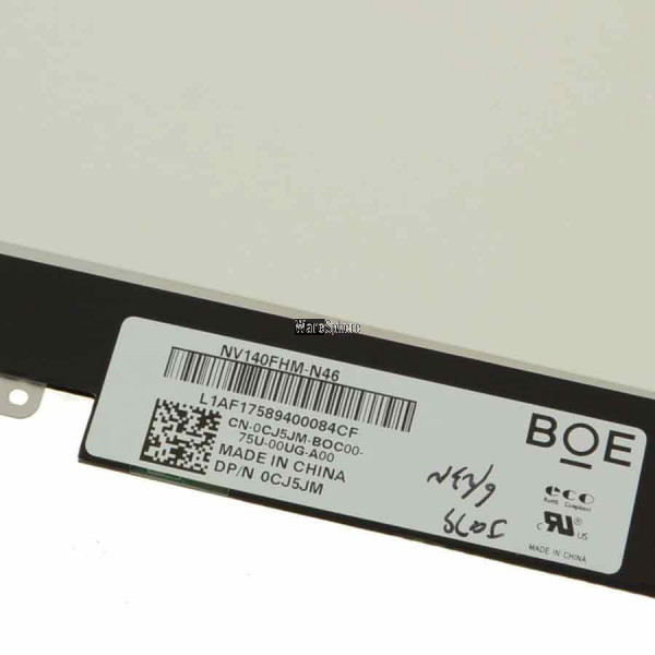 FHD Laptop LCD Screen For Dell Latitude 5480 Vostro 14 5468 CJ5JM 0CJ5JM NV140FHM-N46