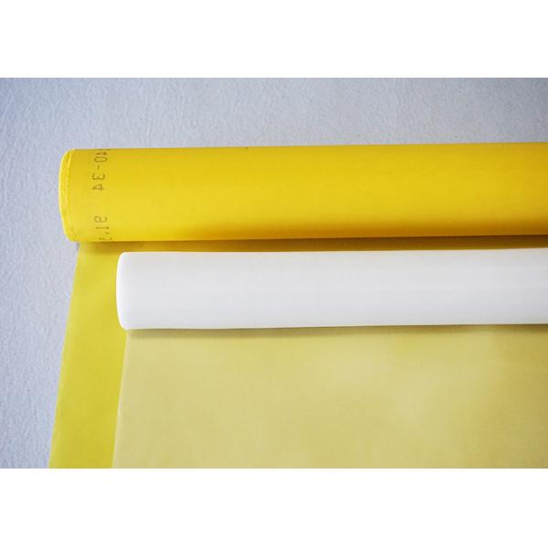 Dimensional Stability Polyester Screen Printing Mesh High Precision Low Elongation