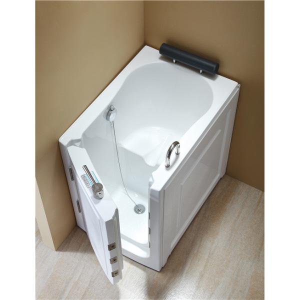 40 Inch Length Walk In Tub Shower Combo , Safety Anti Slip Small Walk In Tub