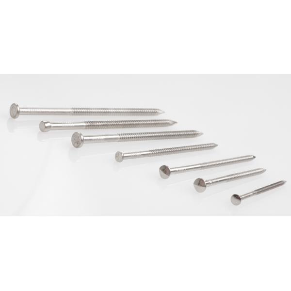 60x3.15MM Stainless Steel Ring Shank Nails Annular Groove Shank Wood Nails