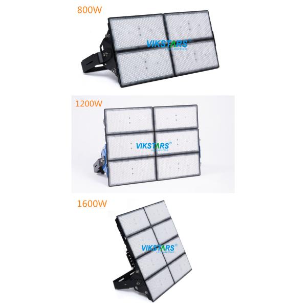 1600w LED Module Flood Light 240v For Airport Square With Brim For Option