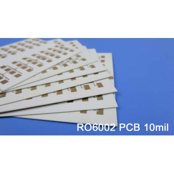Rogers PCB Built on RT/Duroid 6002 10mil 0.254mm DK2.94 With Immersion Gold for RF Microwave Phased Array Antennas