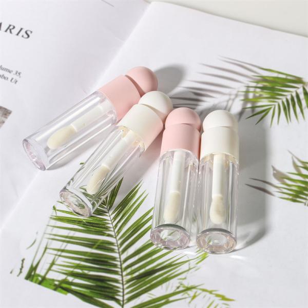 Cosmetic bottle for Lip Balm Round Empty Crown Plastic Lip Gloss Oil Packaging Tubes