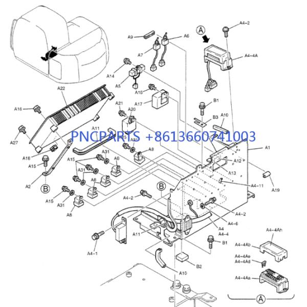 Регулятор YY22E00037F2 YY22E00065F1 YN22E00108F1 экскаватора Kobelco SK135SR Регулятор YY22E00037F2 YY22E00065F1 YN22E00108F1 экскаватора Kobelco SK135SR
