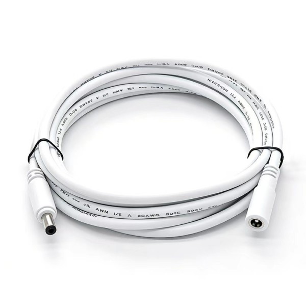 DC5525 Male to Female Extension Cable 20AWG 