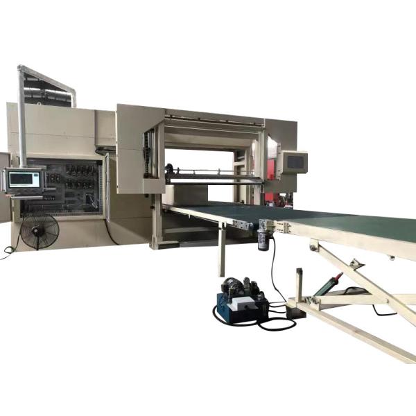 CE Standard PU Foam Contour Cutting Machine For Complexible 3D Shape with high speed  60m/min