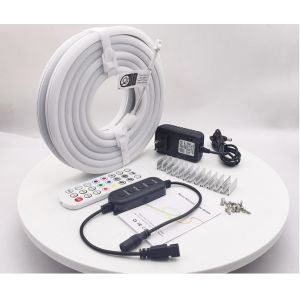 lumières de bande au néon de 16.4ft/5m RGBW LED 12V 24V 220V