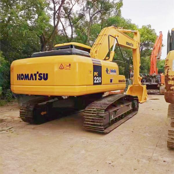 22 Ton Second Hand Komatsu Excavators PC220-7 With Direct Injection Engine