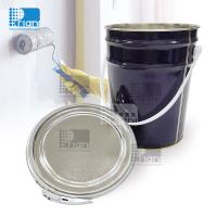6.5 litre de cuve de peinture 0,28 mm d'épaisseur revêtement de seau métallique avec poignée