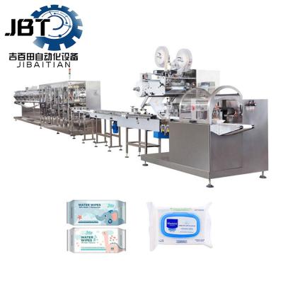 High Efficiency Compatible Wipes Manufacturing Machine Wet Tissue Packing Machine