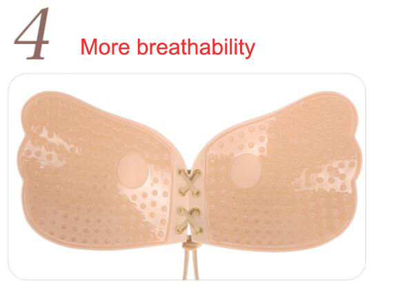 Niris Lingerie Invisible Polyamide New Arrival Wide Color Seamless One-piece Silicone Backless Strapless Bra