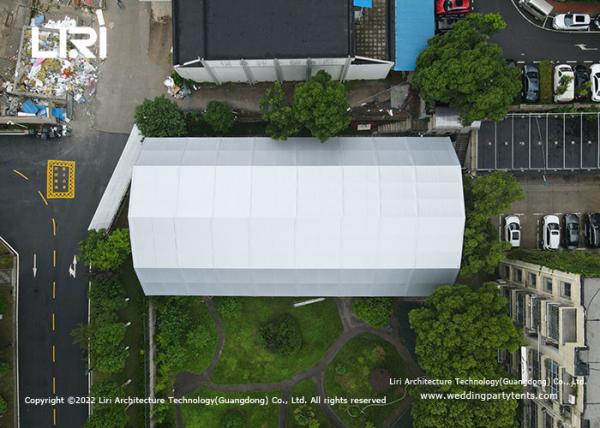 Aluminum PVC Polygon Marquee Sport Event Tents Mobile 18.5x36mm For Permanent