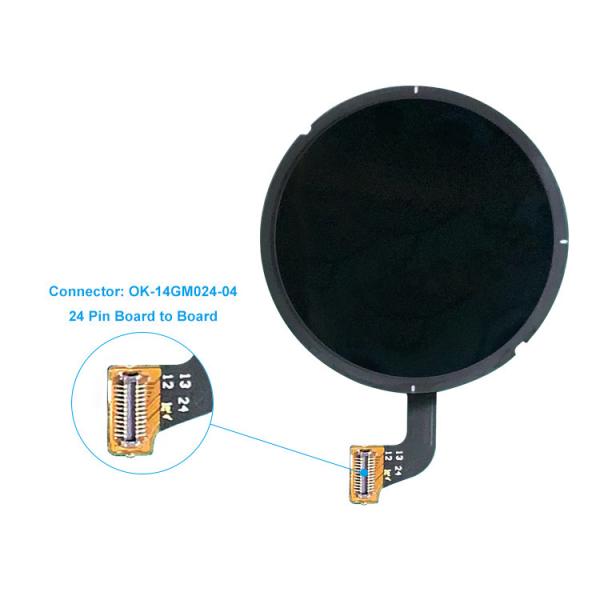 1.43 Inch Round AMOLED Display 466x466 Self-Emitting With High Contrast
