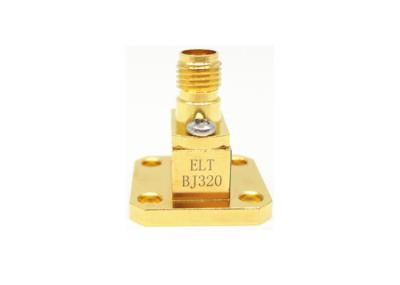 WR28 K 2.92mm Waveguide To Coaxial Adapter Female End Launch K/BJ320-KF1