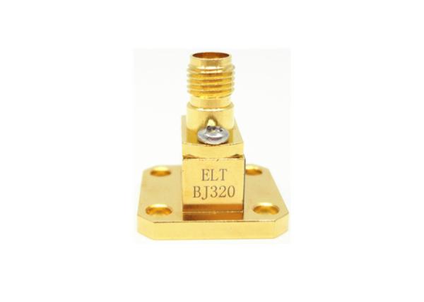 WR28 K 2.92mm Waveguide To Coaxial Adapter Female End Launch