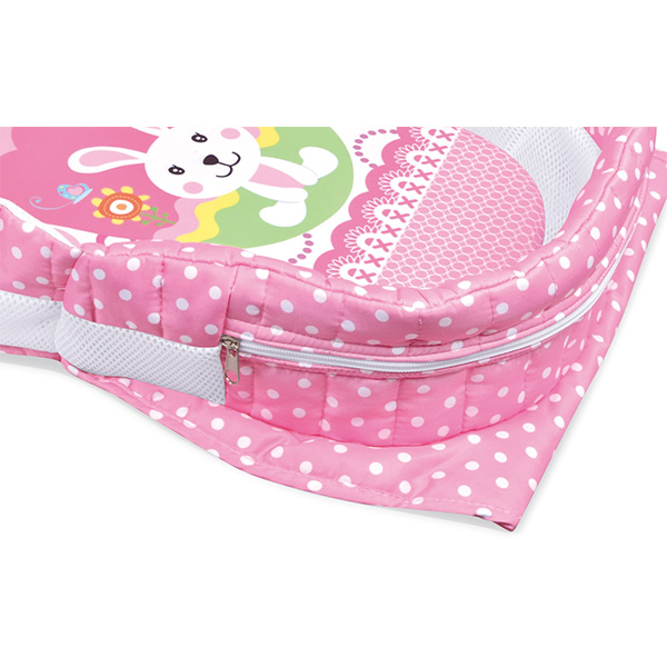 Foldable Convertable Baby Bed Children's Play Toys W / Music Extendable Length