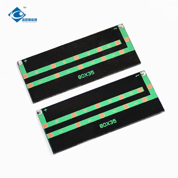 ZW-8035 Popular Mini Portable Solar Panel 0.43W Custom Mini Epoxy Solar Panel 5.5V Solar Panels Charger