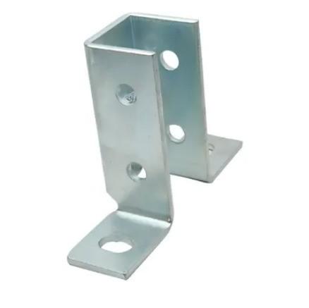 Wall Mounted Aluminum 90 Angle Brackets Stainless Steel U Bracket Angle Fixed