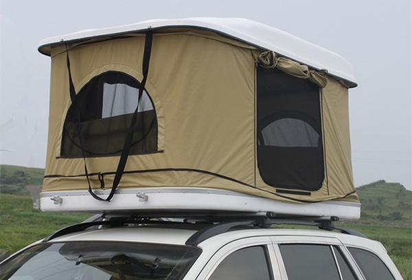 Off Road Adventure Camping Glass Fiber Hard Shell Roof Top Tent HG125