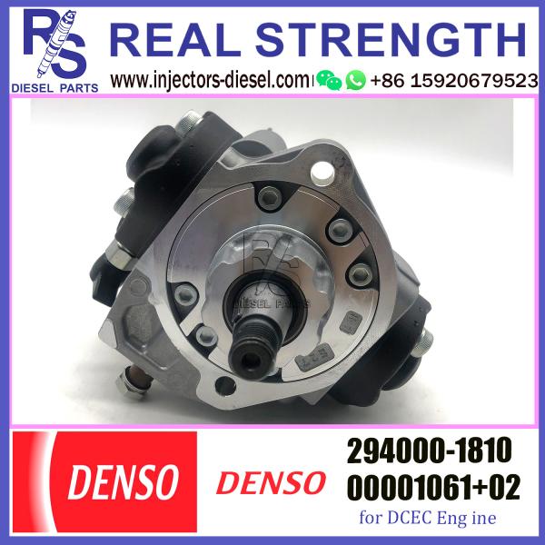 Bomba 294000-1810 da injeção de Denso HP3 para o caminhão SC4H/7H S00001061+02 00001061+02 de SDEC