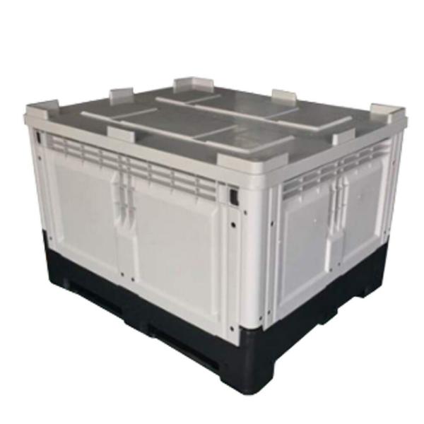 1200*1000*810mm Heavy Duty Collapsible Plastic Storage Container for Fruit and Autoparts