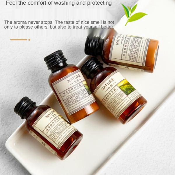 Luxury Moisturizing Hair Conditioner , Bath Gel Shampoo Body Lotion Hotel Bathroom Set