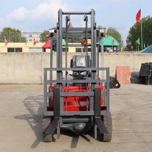 Customized 2.0 Ton Electric Forklift Truck With Smal Turning Radius And 4 Wheels