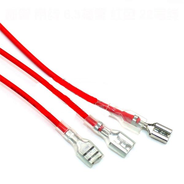 JST 2 Pin 22AWG Мужчины-женщины соединители для водонепроницаемой светодиодной ленты бытовой техники в красном