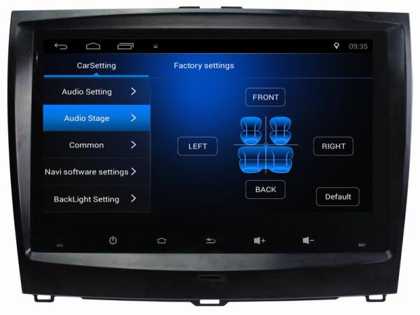Ouchuangbo car radio gps android 8.1 for BYD L3 2015 support  SWC video wifi dual zone 4*45 Watts amplifier