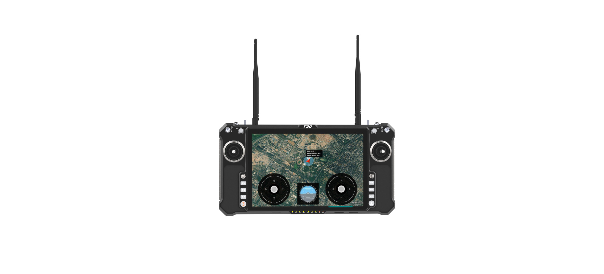 T30 все в одном портативный GCS идеально подходит для самоубийств и FPV дронов с высокой яркостью FHD сенсорный экран