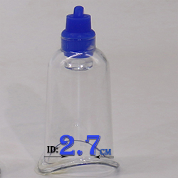 J4 2.7cm Cellulite Cupping Massage Vacuum Therapy Cupping Cup with High Transparency