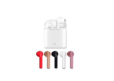 Waterproof I7S TWS Portable Wireless Bluetooth Earbuds With Charging Case