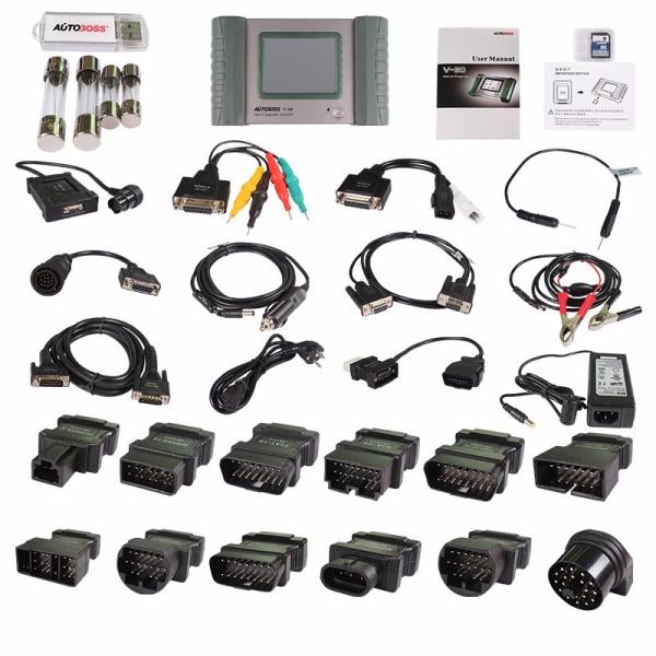 Hot Sale original SPX AutobossA320*240 V30 auto diagnostic scanner universal car scanner AS launch x431 diagun iii 2 ii