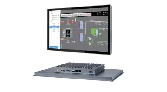15.6 Inch Touch Screen Industrial Monitor 350 Cd/M2 Fanless Panel PC Touch