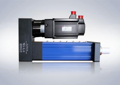 Direct Connection Electric Cylinder Linear Actuator / Ball Screw Blue Small Electric Cylinders