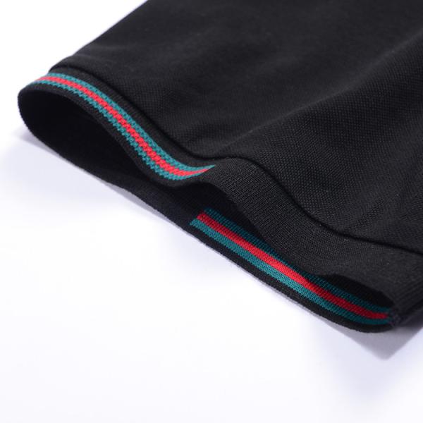 New Design Black Polo T shirts For Men With Short Sleeved
