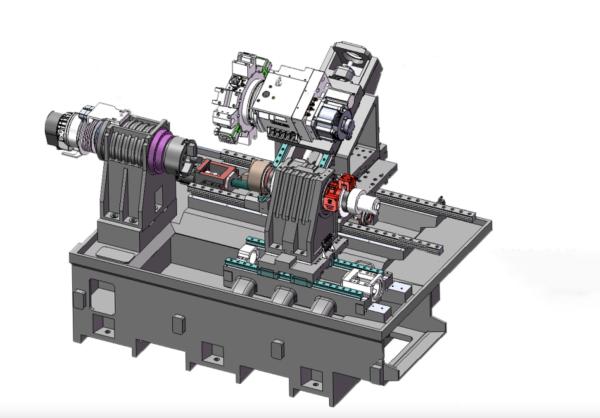 Slant Bed CNC Turning Lathe Machine Efficient And Multifunctional  200mm