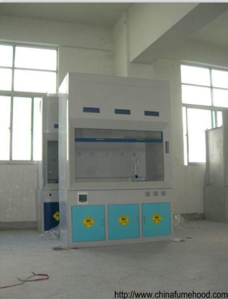 Rustproof Laboratory Fume Cupboard Cabinet Multi Function Practical
