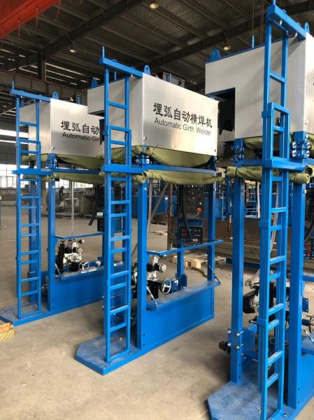 Equipamento de solda automática de tanques de gás natural liquefeito resistente à fadiga para construção