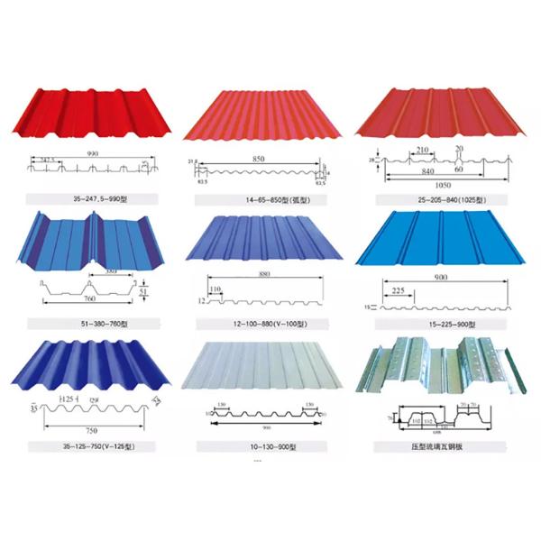 Galvalume Steel Roofing Sheets 0.12MM Ppgi Color Coated