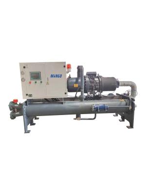 340HP 340Kw/Hr Water Cooled Screw Chiller With Semi Hermetic Screw