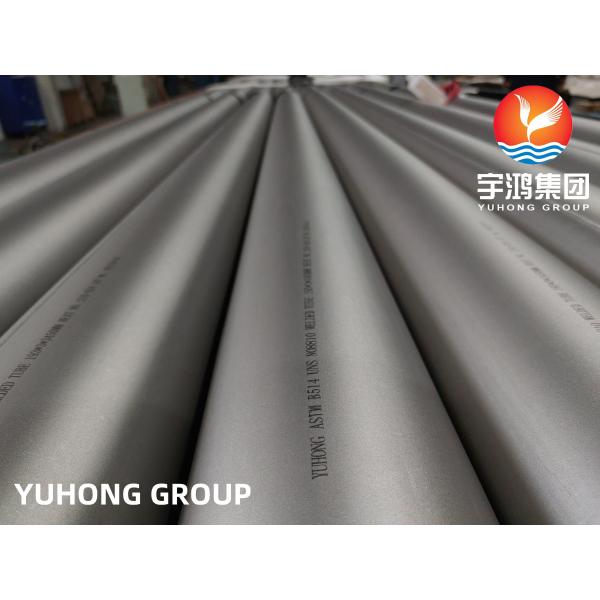 ASTM B514 N08800 Inconel 800H Inconel Nickel Alloy Welded Pipe for Gas Processing