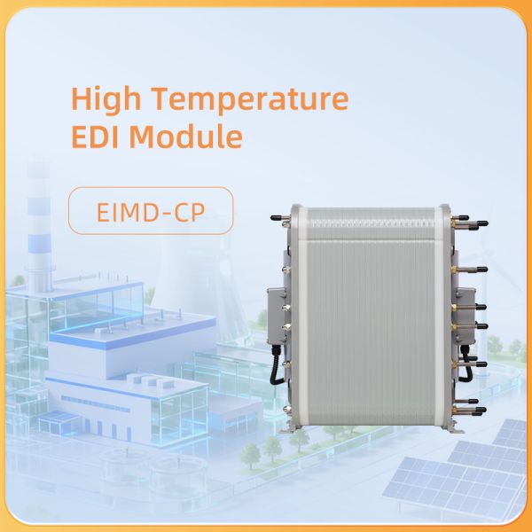 Condensate Polishing Electrodeionization Module Water Treatment 90-95% High Recovery Rate