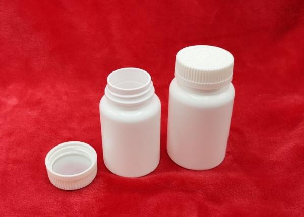 No Broken 120ml Plastic Pill Bottles HDPE Material Full Set For Medical Tablet Packaging