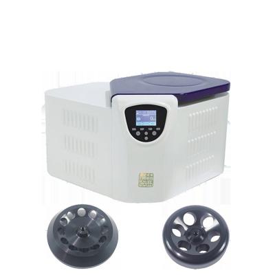 Centrifugador refrigerado de alta velocidade do laboratório