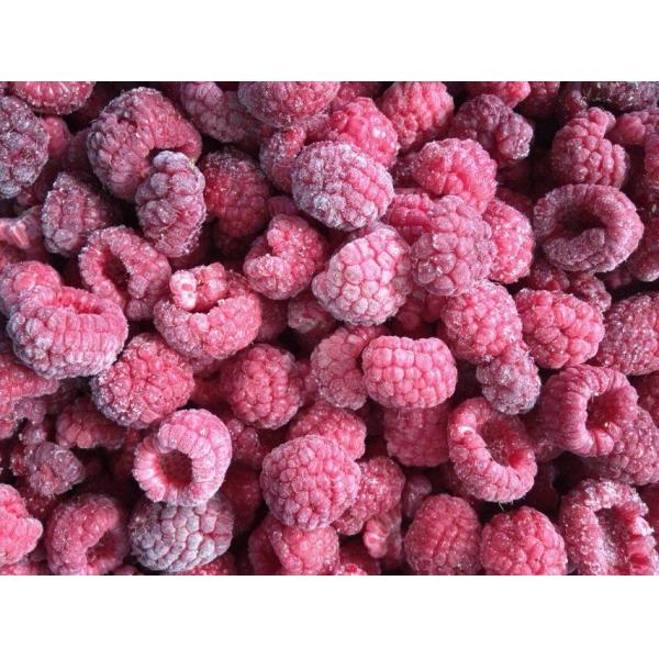Whole / Crumble Type IQF Frozen Fruit / Raspberry FDA / ISO Certified