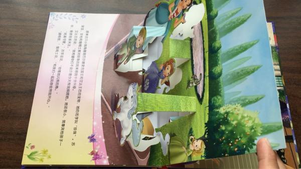Professional Children'S 3D Books / CMYK 3d Pop Up Books For Kids
