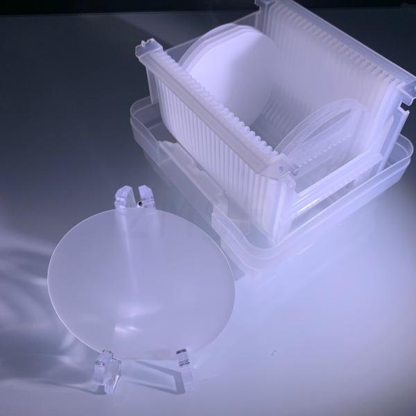 толщина 0.1mm стекла кварца вафли сапфира 4inch SSP 0.15mm 0.2mm