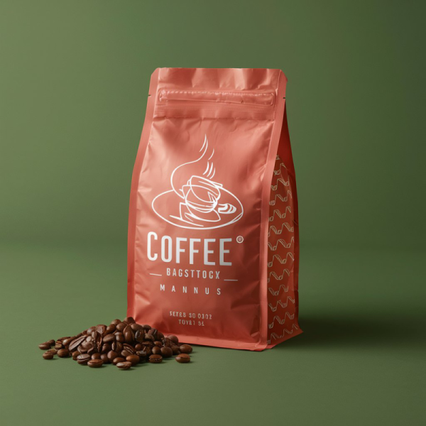 Multiple Sizes Available Portable Reusable Design Stand up Pouch Zipper Seal Coffee Bag for Coffee Bean