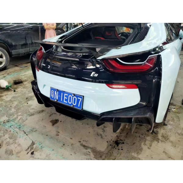 Nuevo producto para BMW I8 Spoiler de fibra de carbono cola de fibra de carbono ala de fibra de carbono